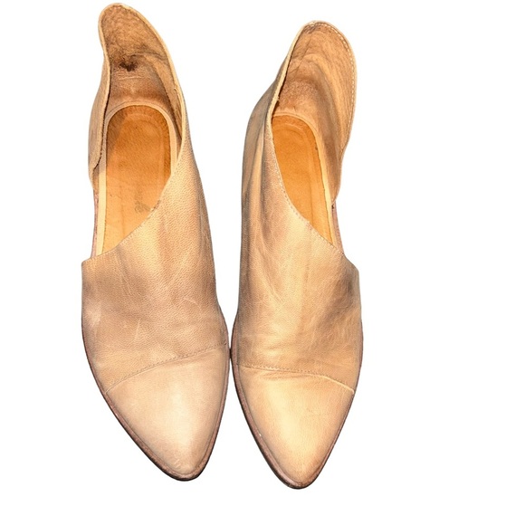 𝅺Free People Royale Flat leather Pointy toe Slide 39/9 shoes slip on - Picture 2 of 6